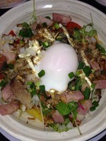 「混ぜ カルボソバ・・・850円」@丸直の写真