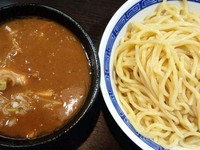 「味玉つけ麺（大盛）」@麺工房 武の写真