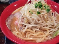 「ジョニーの味噌＋野菜小盛り」@手打ち極太麺 ジョニーの味噌の写真