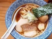 「醤油＋味玉」@麺処 いし川の写真