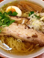 「和風柳麺【６５０円】・大盛【１５０円】」@麺屋ひょっとこの写真