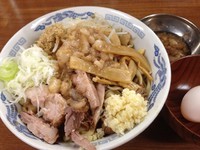 「【7/19,20,21日３日限定】油そば大盛り（全マシ）」@ラーメンの店 どでん 北浦和店の写真