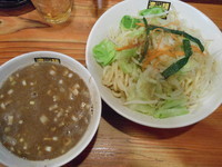 「魚踊るつけめん（中盛）」@濃菜麺 井の庄の写真