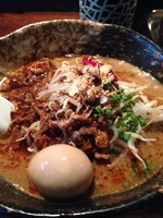 「坦々麺 大盛」@麺や すする 本店の写真