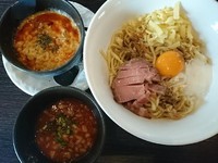 「【7月限定】カルボアータ（チーズリゾット付き） ￥950」@麺処 ほん田 nijiの写真