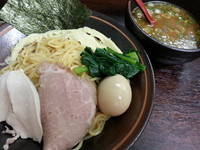 「つけ麺（辛味噌）￥800＋味玉￥100＋ライス￥100」@麺屋 味翔の写真