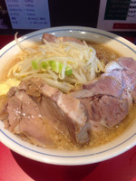 「チャーシューメン+大盛り」@ラーメン蘭の写真
