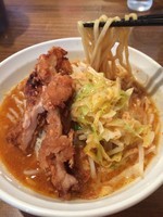 「鷹の爪拉麺¥700」@旨辛ラーメン 表裏の写真