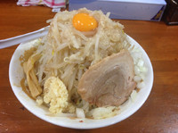 「油めん(全マシ) 830円」@らーめん kaeruの写真