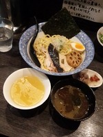 「【限定】奥久慈軍鶏と真鯵の夏つけ麺」@麺処 ほん田 nijiの写真