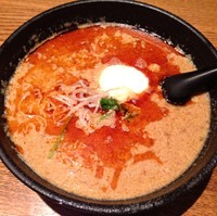 「玉子とじ担担麺（￥850）」@萬珍軒の写真
