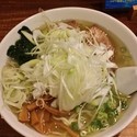 塩らーめん+麺､ネギ大盛り680円