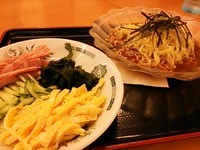 「【期間限定】トマト冷し麺510円」@日高屋 志木南口店の写真