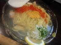 「〖一日限定〗うに、海鮮を使った冷やし麺980円」@麺処 夏海の写真