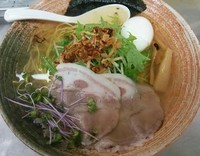 「【限定】ターキーと浅利出汁の塩ラーメン （140723）」@覆麺 智の写真