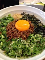 「台湾混ぜそば 大盛」@麺屋 こころ 大岡山本店の写真