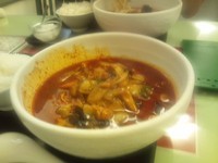 「麻辣麺（８５０円）ライス付き」@両国 中華食堂 光の写真