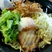 「和風冷しまぜそば  ７５０円（１日２０食限定）」@水戸家らーめん 元祖六本木の写真