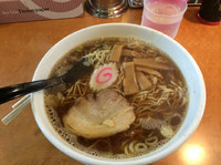 「あっさり煮干しらーめん720円」@つけ麺中華そば 節 本八幡店の写真