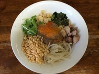 「冷やし味噌まぜそば」@めん家 一麺惚の写真