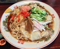 「冷やしワンタンメン（￥800）」@吉兆 瀬谷店の写真