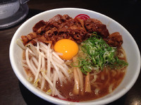 「肉玉中華そば」@徳島中華そば 徳福 蒲田店の写真