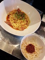 「汁なし担々麺（並・大辛）」@紅蠍の写真