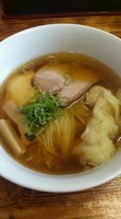 「二ボっちゃんわんたん麺　８５０円」@飯田商店 湯河原本店の写真