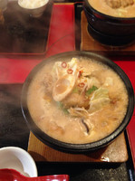 「石焼みそもつラーメン」@石焼らーめん火山 東大宮店の写真