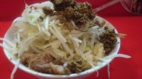 「小ラーメン(ニンニク野菜カレー)」@ラーメン二郎 府中店の写真