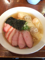 「白だし特製ワンタンチャーシュー麺1300円」@八雲の写真