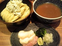 「【7/27 3周年記念限定】豚&貝出汁淡麗つけ麺￥850」@ラーメン燈郎の写真