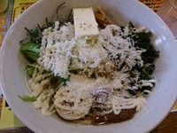 「特製まぜそば」@めん屋 まんまるの写真