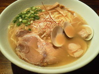 「貝出汁鶏白湯そば 醤油」@麺屋 いっとくの写真