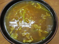 「カレーラーメン 「500円」」@甘味かどやの写真