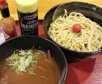 「トマトつけ麺850円」@中華そばつけ麺 魚介の達人 久兵衛 取手店の写真