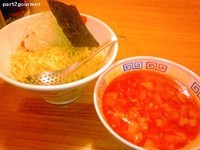 「勝浦タンタンつけ麺 (Bセット1,000円)」@てっぱつ屋の写真
