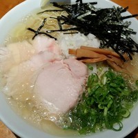 「鶏冷しらぁめん  ７５０円」@喜元門 つくばサイエンス通り店の写真