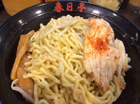 「鳥豚油そば中盛  750円」@油そば 春日亭 渋谷店の写真