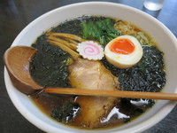 「岩のりラーメン800円（750円）」@麺屋 紅葉の写真