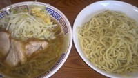 「小＋つけ麺（６９０円＋１００円）野菜・ニンニク」@ラーメン二郎 亀戸店の写真