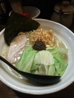 「熟成練り醤油らーめん」@『   』（無銘）の写真