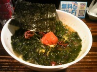 「梅ワカメラーメン」@中華そば 最上の写真
