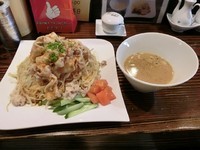 「豚しゃぶつけ麺」@中華そば 最上の写真