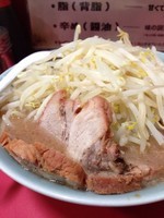 「ラーメン  野菜増しニンニク増し」@ラーメン二郎 歌舞伎町店の写真