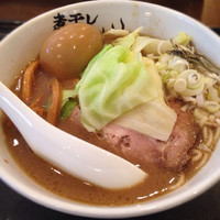 「こってり煮干しらーめん」@煮干しらーめん青樹 立川店の写真