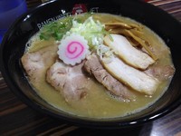 「鶏煮込みチャーシュー」@ラーメン人生 JET 福島本店の写真