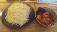 「辛つけ麺、特盛、辛さMAX」@つけ麺屋 やすべえ 下北沢店の写真