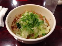 「ニンニク風味のユーポー麺」@刀削麺荘 ヨドバシ横浜店の写真
