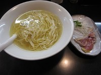 「二周年記念限定　雉そば（８６０円）」@麺処 晴の写真